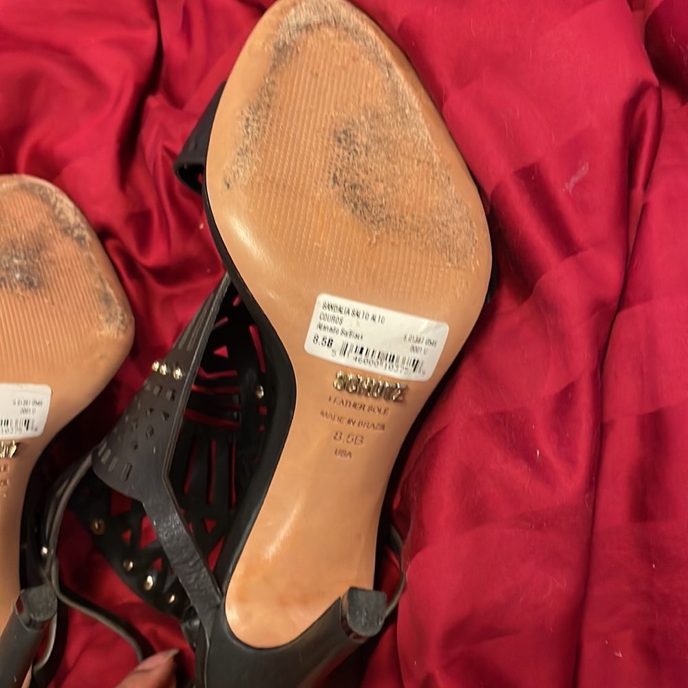 SCHUTZ Brasiliana Convertible Laser-Cut Sandal. NIB - Picture 8 of 16